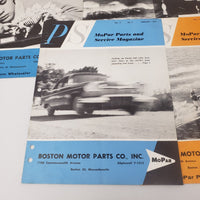 PS Mopar Parts & Service Facts Magazine Vol 3 1959 Lot of 7 Boston Motor