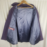 Vintage Mackintosh Lilac 90s Heathered Wool Peacoat Coat Jacket Womens 10 USA