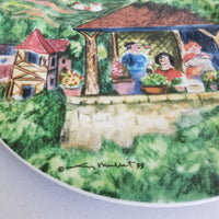 Perigord by Guy Buffet for Williams Sonoma Dinner Plate French Country Landscape