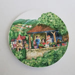 Perigord by Guy Buffet for Williams Sonoma Dinner Plate French Country Landscape