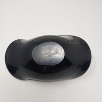 Post Modern Polka Dot Hand Blown Glass Bowl Basin Ashtray Murano Weighted 1990