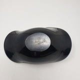 Post Modern Polka Dot Hand Blown Glass Bowl Basin Ashtray Murano Weighted 1990