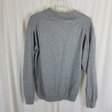 Vintage LL Bean Wool Polo Collared Henley Shirt Sweater Mens M Thin Lightweight