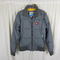 Vintage A&F Abercrombie & Fitch Goose Down Puffer Jacket Parka Mens sz S 90s Y2K