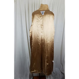 Vintage Marvin Richards Wool Camel Hair Long Maxi Peacoat Coat Womens XL Tan 80s