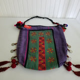 Pat Hilltribe Design Handmade Hippie Boho Shoulder Bag Purse Handbag Tribal