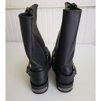 Harley Davidson Cambrelle Mega Harness Hi Biker Boots Square Toe Mens 10.5 91345