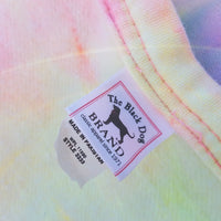 Vintage The Black Dog Marthas Vineyard Tie Dye Throw Blanket Sweatshirt Material