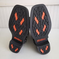 Harley Davidson Cambrelle Mega Harness Hi Biker Boots Square Toe Mens 10.5 91345