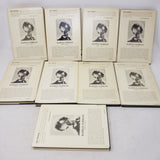 Kahlil Gibran Book Series Mixed lot of 9 Hardcover Books Dust Jackets Borzoi