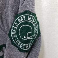 Vintage Packers Lambeau Field Spellout Logo Crewneck Pullover Sweatshirt Mens Adult S