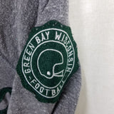 Vintage Packers Lambeau Field Spellout Logo Crewneck Pullover Sweatshirt Mens Adult S