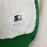 Vintage 80s NBA Starter Boston Celtics Green Satin Basketball Jacket Mens Medium