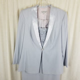 Nah Nah Collection Long Maxi Dress Jacket Suit Outfit Womens 14 Formal USA