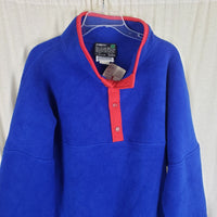 Mystic Seaport Museum PolarLite Fleece Henley Pullover Sweater Jacket Mens XXL