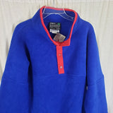 Mystic Seaport Museum PolarLite Fleece Henley Pullover Sweater Jacket Mens XXL