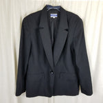 Vintage Pendleton Classic Worsted Wool Tailored Blazer Jacket Womens size 14 USA