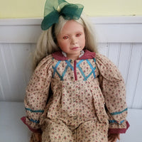 Limited Edition Victorian Prairie Pamela Erff Doll 1999 Numbered 234/1000 28 In