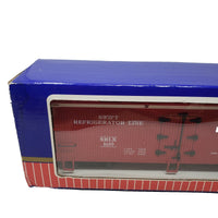 USA Trains G Scale Red Swift SRLX1600 Refrigerator Line Box Car New in Box