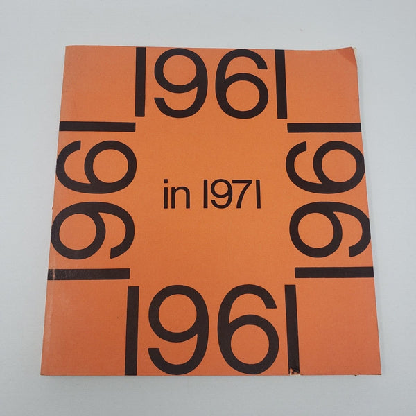 Vintage Class of 1961 in 1971 Princeton University Year Book Dei Sub Numine Viget