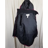 Vintage LL Bean Hooded Winter Snow Ski Parka Jacket Womens S Magenta Raspberry