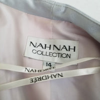Nah Nah Collection Long Maxi Dress Jacket Suit Outfit Womens 14 Formal USA
