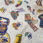 Vintage 3209 Travel Time Jaclyn Nash Originals Fabric Material 6+ yards 1995