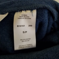 The Vermont Country Store Soft Fleece Cowl Neck Lounger Nightgown Robe Womens S