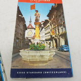 ESSO Standard European Maps Lot of 7 Mid Century Danmark Nederland Swisse Espana