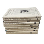 Kahlil Gibran Book Series Mixed lot of 9 Hardcover Books Dust Jackets Borzoi