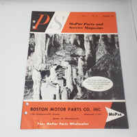 PS Mopar Parts & Service Facts Magazine Vol 3 1959 Lot of 7 Boston Motor
