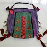 Pat Hilltribe Design Handmade Hippie Boho Shoulder Bag Purse Handbag Tribal
