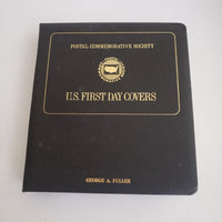 Postal Commemorative Society World U.S. First Day Covers 1970'S FDC Bound Binder