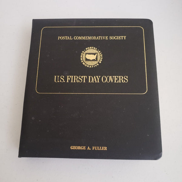 Postal Commemorative Society World U.S. First Day Covers 1970'S FDC Bound Binder