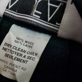 Vintage Aljean Canada Pleated 100% Wool Tartan Plaid Kilt Wrap Skirt Womens 28in