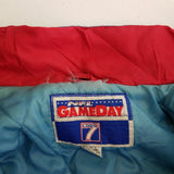 Vintage Logo 7 NFL Gameday NE Patriots Puffer Bomber Jacket Mens XL 80s Red