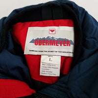 Vtg Obermeyer Lite USSki Team Embroidered Winter Ski Parka Jacket Mens L 90s