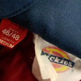 Vintage Dickies Quilted Insulated Mechanic Coveralls Union Suit Mens 46 48 Med