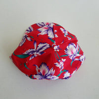 Vintage Kauai Hawaiian Hibiscus Flowers Baseball Hat Cap Mens OS Snapback Nissin