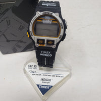 Rare TIMEX Indiglo Ironman 8 Lap Triathlon Memory Wrist Watch 77121K New in Box
