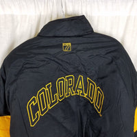 Vtg Logo 7 Colorado CU Buffaloes Puffer Parka Jacket Mens sz L NCAA Football 90s