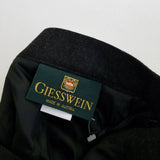 Vintage Geisswein Wool Side Box Pleat Aline Voluminous Skirt Womens size 10 40