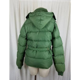 Vintage Frostline Kit Hooded Goose Down Quilted Puffer Parka Jacket Womens S