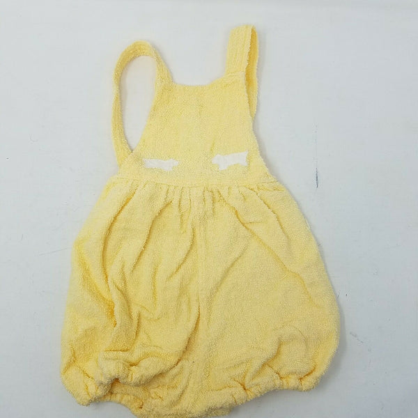 Vintage Terrycloth One-Piece Jumper Playsuit Romper Suit Girls Boys 12 Months