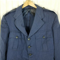 US Military Officers Jacket Suit Coat Lan-C-Air Dress Uniform WWII Blue Benoits