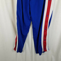 Vintage Southpole All Players League Racing Stripes Snap Off Track Pants Mens L