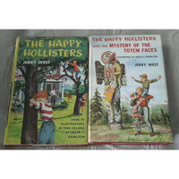Lot of 2 The Happy Hollisters and the Mystery of the Totem Faces by Jerry West
