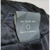 Spiewak Wool Double Breasted Peacoat Coat Mens M Maine Crest Gold Buttons Black