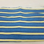 Spectrum Fabrics Spectragard Blue Striped Upholstery Fabric Vintage 1+ Yards