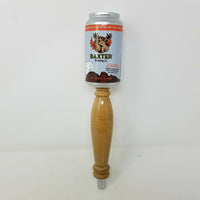 Baxter Brewing Maine Craft Beer Tap Handles Can on Top Pamola XTRA Pale Ale Wood